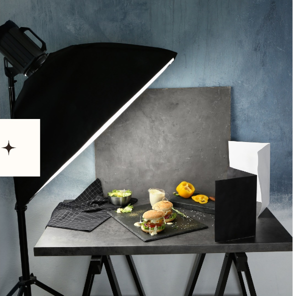 Product photography studio set-up at Content Studio Crew as one of the top photography studios in Rawalpindi and Islamabad