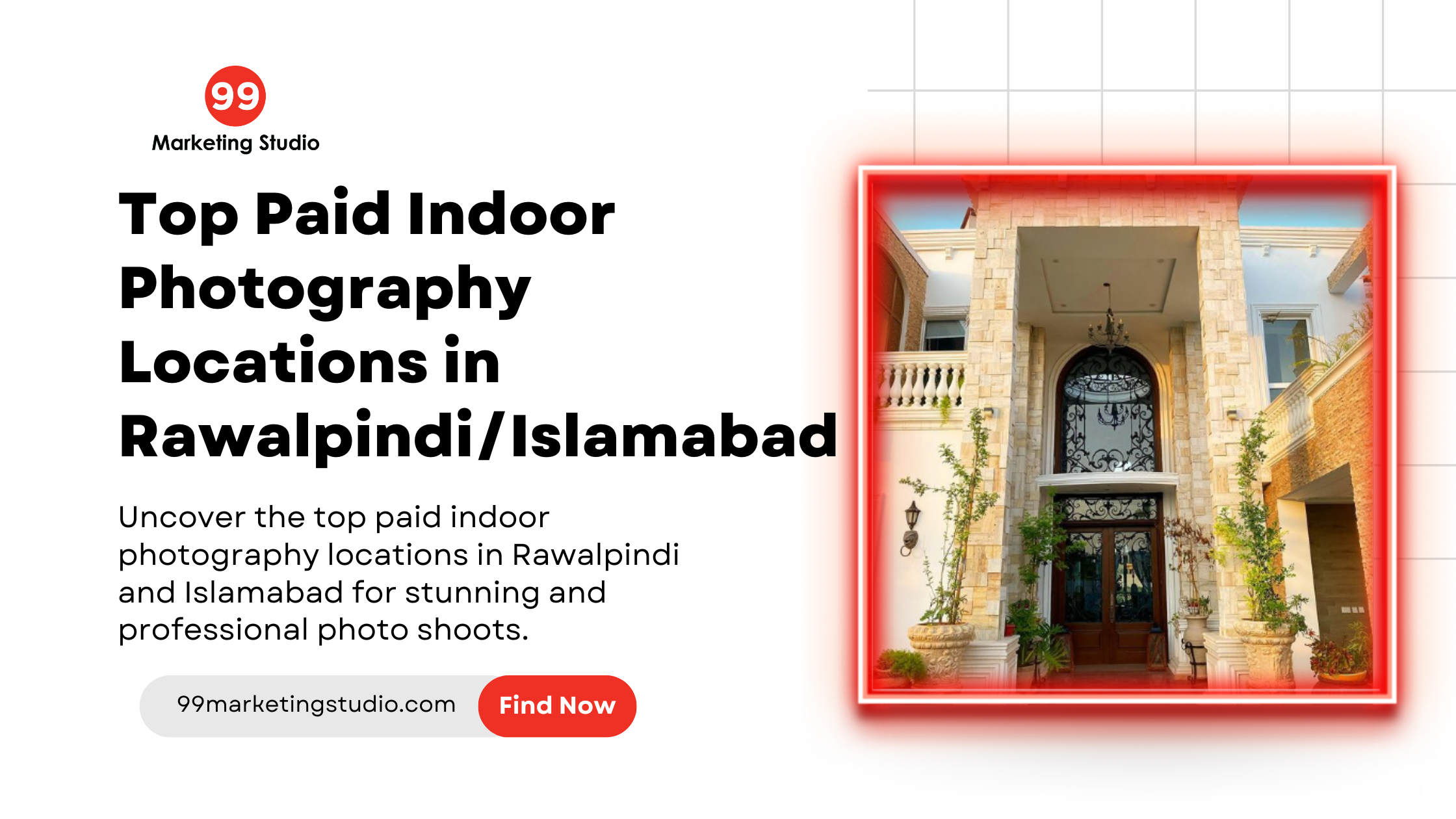 Top paid indoor photography locations in Rawalpindi &Islamabad