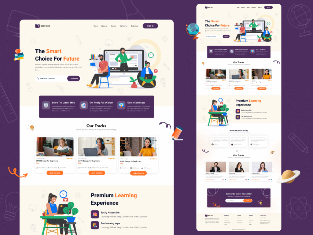 Website Development for Educational Institutes 