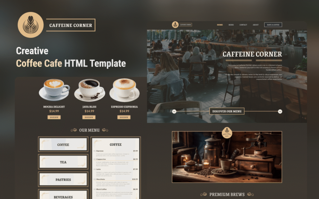 Website Development for Restaurants and Cafes 