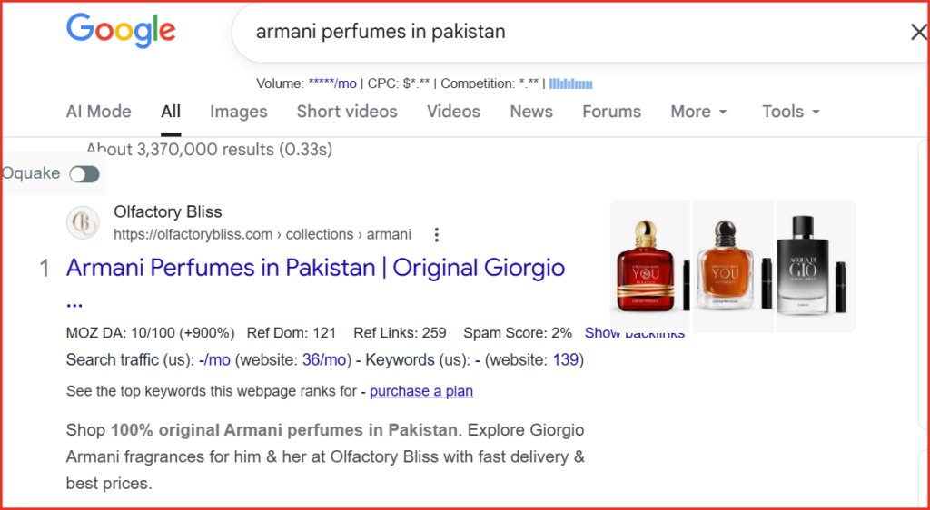 ecommerce seo agency in pakistan